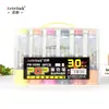 Caneta Marcadora Pop Shield com Ponta Grossa, Secagem Rápida, para Desenho, Grafite, Cartazes, Caixas de Luz, Publicidade e Canetas Coloridas de Ponta Larga