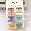 Pinza Pequeña de Mariposa Hueca Paquete de 6 tamaño pequeño Pinza para el Cabello Color Pinza para Flequillo Pinza para el Cabello Accesorios para la Cabeza de Mujer Accesorios para el Cabello Transfronterizos