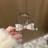Presilha de Cabelo com Toque de Luxo, Presilha Grande de Tubarão para a Parte de Trás da Cabeça, Grampo de Cabelo com Laço para Penteados Presos, Adequado para Cabelos Grossos