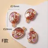 Funda de Teléfono con Parche de Resina Luminosa Juguete de Comida Multifacético Paleta Helado Crema Pegamento Accesorios Hechos a Mano Materiales para Accesorios del Cabello