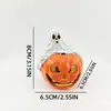 Enfeites de Halloween europeus e americanos: casal de fantasmas e abóboras, enfeites fofos de resina para sala de estar, presentes de Natal.