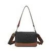 Bolsas Transfronterizas para Mujer 2025 Invierno Nuevo Casual Cuero Suave Retro Bolso de Hombro de Moda Tendencia Bolso Cruzado Cuadrado Pequeño Repujado