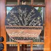 Artículos de Decoración para el Hogar de Tendencia Transfronteriza: Letreros de Puerta de Madera para Primavera/Verano, Carteles Redondos Creativos para Decoración del Hogar