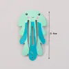Clip para el pelo de metal con diseño de animal de dibujos animados lindo clip para el pelo de fruta clip bb de color clip para el pelo lindo para niños clip para el borde del flequillo