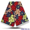 Estilo transfronterizo de comercio exterior tela batik de doble cara falda colorida para mujer tela estampada étnica en stock al por mayor