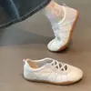 Zapatos de Entrenamiento Alemanes Planos Estilo Ballet para Mujer, Nuevos Zapatos Mary Jane Slip-On Versátiles y Elegantes de Verano, Zapatos Gump