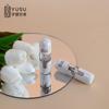 O novo tubo de gloss labial de camada dupla através do material óleo labial tubo de revestimento spray de dois lados tubo de cor labial embalagem de cosméticos atacado material de sub-embalagem