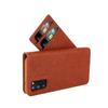 Para Samsung S22 Capa de Celular de Negócios com Cartão Multifuncional S8 Plus Capa Flip Magnética Suporte Capa Protetora