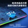 Radiador para portátil F15 con efecto de luz RGB, pantalla con soporte para teléfono móvil, tableta, radiador para portátil