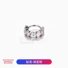Anillo de Nariz de Aleación de Titanio F136 Anillo con Forma de Corazón con Zirconia 5A Ear Cuff Cerrado Anillo para Cartílago de la Oreja Joyería para Piercing de Titanio G23