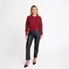 Conjunto de Otoño: Chaqueta Suéter Corta Estilo Chanel, Cárdigan Tejido, Combinada con Top de Punto Nuevo Otoño Temprano 2025