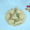 Forma de Silicone para Bolo de Halloween para Uso Doméstico, Forma de Silicone para Assar Biscoitos Mousse, Forma de Biscoito Resistente a Altas Temperaturas