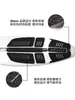 Novo Tapete de Pé para Stand Up Paddle Prancha de Surf Eva Antiderrapante Padrão Diamante Tapete Antiderrapante Kit com 8 Peças Acessórios para Prancha de Surf Aquático