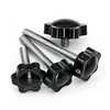 Tornillo Hexagonal de Acero Inoxidable 304 con Cabeza de Plástico, Tornillo de Baquelita Apretado a Mano, Perno de Plástico de Ajuste Giratorio M4M5M12