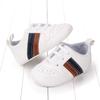 Zapatos de bebé de 0 a 1 año primavera y otoño con cordones delanteros zapatos de bebé para niño pequeño zapatos de bebé al por mayor 2565