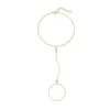 Anel Corrente Pulseira Anel Corrente Design de Nicho Estilo Coreano Elegante Versátil Prata de Lei S925 Trevo da Sorte de Quatro Folhas Diamante
