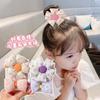 Anillos para el cabello de flores dulces y lindos Cuerda para el cabello para niñas Nuevo estilo coreano de primavera y verano Accesorios para el cabello de bebé Banda de goma de alta elasticidad de alto valor facial