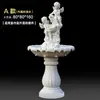 Fonte de escultura em pedra, granito, estilo europeu, grande elemento aquático para jardim externo, villa, formato quadrado, ornamento com água corrente, paisagem em mármore.