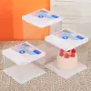 Caja Transparente para Pastel Personalizada 4 Pulgadas 6 Pulgadas 8 Pulgadas 10 Pulgadas 12 Pulgadas Capa Sencilla Doble Cumpleaños Horneado Empaque Caja para Pastel Mayoreo