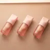 Huayi Moldagem por Injeção Tubo de Batom Semi-transparente Materiais de Embalagem Personalizados Cor Maquiagem Batom Brilho Labial Cosméticos HY-5505