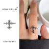 Anel de Prata Caveira Sem Cair Doce Personalidade Cool Joia de Mão Design Transfronteiriço Senso de Design Nicho Alto Padrão Anel Aberto para Mulheres