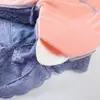 Nuevo chaleco cálido de otoño e invierno para mujer, con terciopelo, acolchado, de encaje, doble sin costuras, ropa interior básica sin costuras con almohadilla en el pecho