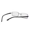 Nueva moda para hombres y mujeres, caja de espejo óptico, gafas de puesto Jianghu para correr, corte integrado, borde, gafas para miopía de luz azul