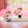 Abrazo de Princesa Pareja Muñeca DIY Regalo Adornos para Pastel Decoración Creativa para Habitación Accesorios para Posar Adornos Venta al por Mayor