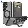 2026 Capa de Celular Samsung S26 Ultra Transfronteiriça com Sucção Magnética S25Plus Duas em Uma Capa Protetora com Suporte
