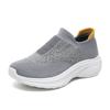 Zapatos Deportivos para Mujer, Zapatos Casuales de Verano para Caminar para Mujer, Zapatos de Running Transpirables Fly-Knit, Suministro Transfronterizo de Zapatos Nuevos para Mujer de Talla Grande