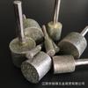 Punta de Diamante Cilíndrica Aleación Varilla de Pulido Malla 60 Grano Grueso Mango 6 mm Pulido de Metal Piedra Grabado 6010