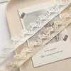 Ropa de cama, Accesorios de vestir, Encaje para Cortinas, Nuevo Adorno de Encaje de Malla de Algodón Blanco Estilo Chanel Pequeño