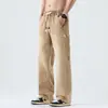 Jeans de Pierna Ancha de Moda Estilo Americano para Hombre, Corte Recto Holgado, Nuevo Modelo de Verano 2026, Pantalones Largos Casuales para Adolescentes