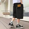 Shorts de Trabajo para Niños Verano 2023 Nuevo Estilo Ropa Exterior Ropa Infantil Pantalones Delgados Pantalones de Longitud Media Modernos Pantalones de Cinco Puntos de Verano para Niños