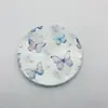 Fabricantes de origen serie creativa de mariposas de cerámica estilo japonés lindas ins para el hogar antideslizantes aislamiento térmico corcho absorbentes posavasos