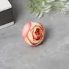 Capullos de Flores Artificiales, Cabezas de Flores Pequeñas, Accesorios para el Cabello Hechos a Mano para Bricolaje, Accesorios de Flor para la Muñeca, Decoración de Flores Artificiales para Paredes de Fondos de Boda