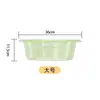 Lavabo Transparente Engrosado Lavabo Doméstico para Lavar Verduras Dormitorio de Estudiantes Cubeta de Plástico Duradero Tamaño Grande Lavabo para Ropa Lavabo para Pies