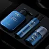 Conjunto de Presente Fanzhen para Cuidados Masculinos Tônico Hidratante, Hidratante, Controle de Oleosidade, Remoção de Óleo, Limpador Facial para Melhorar a Pele Seca