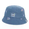 Sombrero de Pescador de Mezclilla Estilo Japonés para Hombre, Ala Ancha de Moda, Hace que la Cara Parezca Más Pequeña, Sombrero Cubre-Rostro Liso Unisex, Sombrero Versátil para Pareja, Moderno