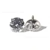 Brincos de Zircônia 5A com Garras e Base Redonda de Titânio F136, Piercings de Nariz, Piercings de Hélice, Piercings de Lábio, Fabricante de Joias para Piercing de Liga de Titânio em Estoque
