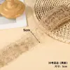 Venda Direta de Fábrica de Renda de Corda de Cânhamo, Materiais Artesanais DIY, Barbante de Cânhamo Decorativo Vintage, Artesanato com Corda de Cânhamo, Fita Larga Plana de Cânhamo