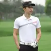Fornecimento Direto do Fabricante Pgm Roupas de Golfe Masculinas Verão Tops Respiráveis Camiseta de Manga Curta Secagem Rápida Uniformes de Golfe