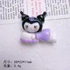 Dibujo Animado Pequeño Animal Acostado DIY Pegamento de Crema Funda para Teléfono Móvil Pasador Diadema Flor para Zapatos Colgante Material de Papelería Resina Lote