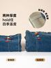 Roupas Infantis Amila 2026 Outono/Inverno Novos Jeans de Perna Larga para Meninas com Laço Calças Infantis