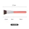 Bestseller Internacional: Conjunto de 15 Pincéis de Maquiagem Rosa e Prata, Pincel para Base, Pincel para Pó Solto, Pincel Profissional para Base, Pincel para Sombra, Pincel para Corretivo