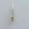 Lâmpada Incandescente C32 110V Tipo Vela Cauda Pequena E12 Padrão Americano Lâmpada