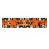 Toalha de Mesa Amazon Transfronteiriça Nova Estampada de Halloween Decoração de Mesa Entrada Cozinha Americana Luxo Leve Pequena Toalha de Mesa