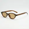 Gafas de sol retro de montura pequeña Cat-Eye europeas y americanas, de moda, transfronterizas, simples, de alta gama para mujer