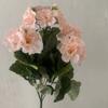 Suministro en stock flor artificial flor de Begonia boda hogar restaurante set de fotografía decoración accesorios de arreglo floral flor de seda
