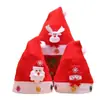 Decoraciones para fiesta de Navidad Sombrero de Navidad Hombre Viejo muñeco de nieve una variedad de no tejido regalos para niños de jardín de infantes para adultos